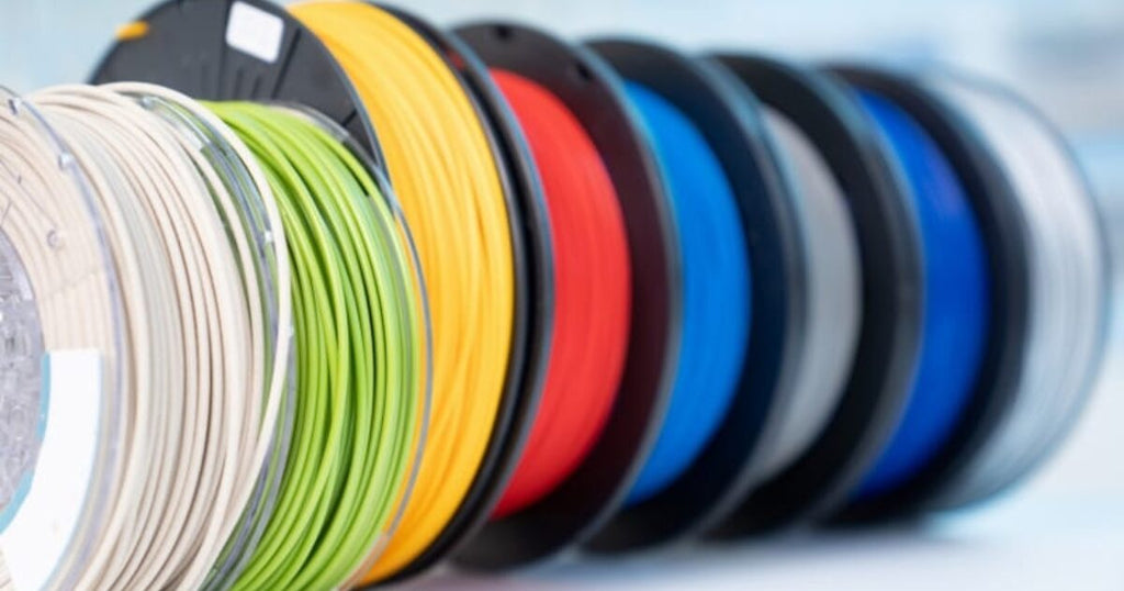 Different types of 3d printing filament